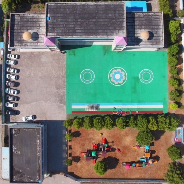 幼儿园鸟瞰图