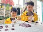 制作美味的小花饼干
